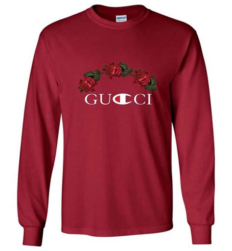 gucci x champion shirt